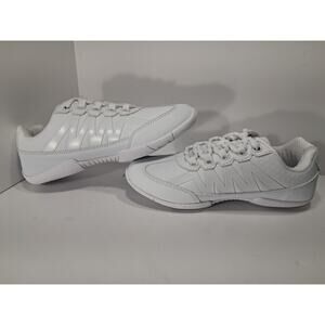 Chasse Apex Cheerleading Shoes Womens US Size 6 White Athletic Lace Up S1702